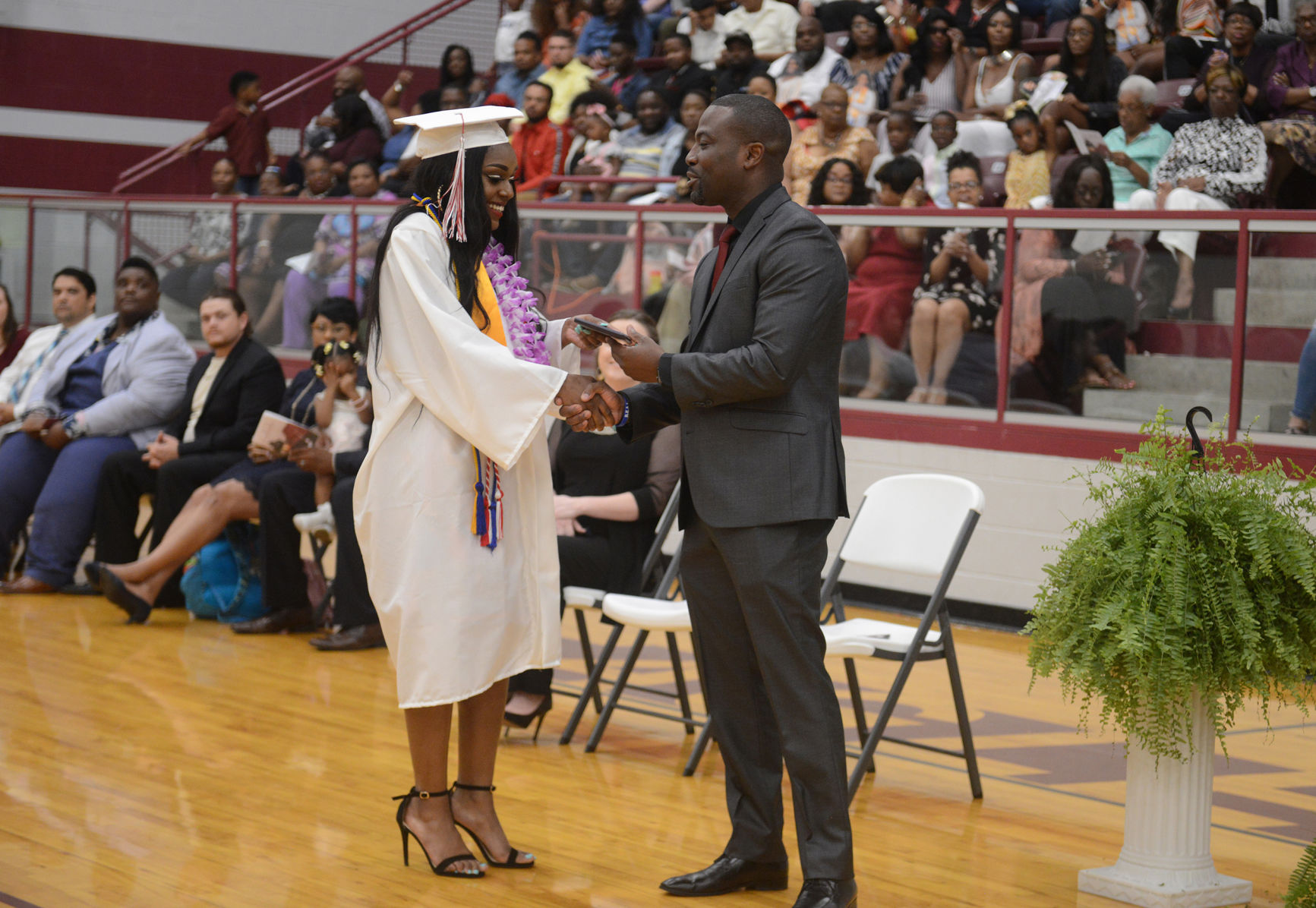 Hearne High School graduation